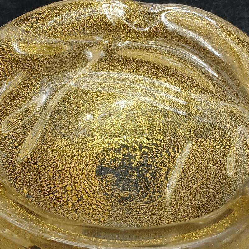 POSA CENERE MURANO DORATO | Mercatino dell'Usato Roma garbatella 3
