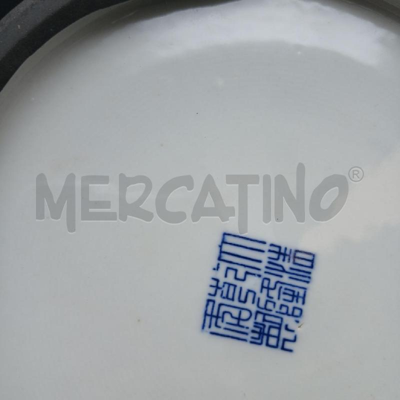 POTICHE ORIENT SCENA PERSONAGGI BLU | Mercatino dell'Usato Roma garbatella 5