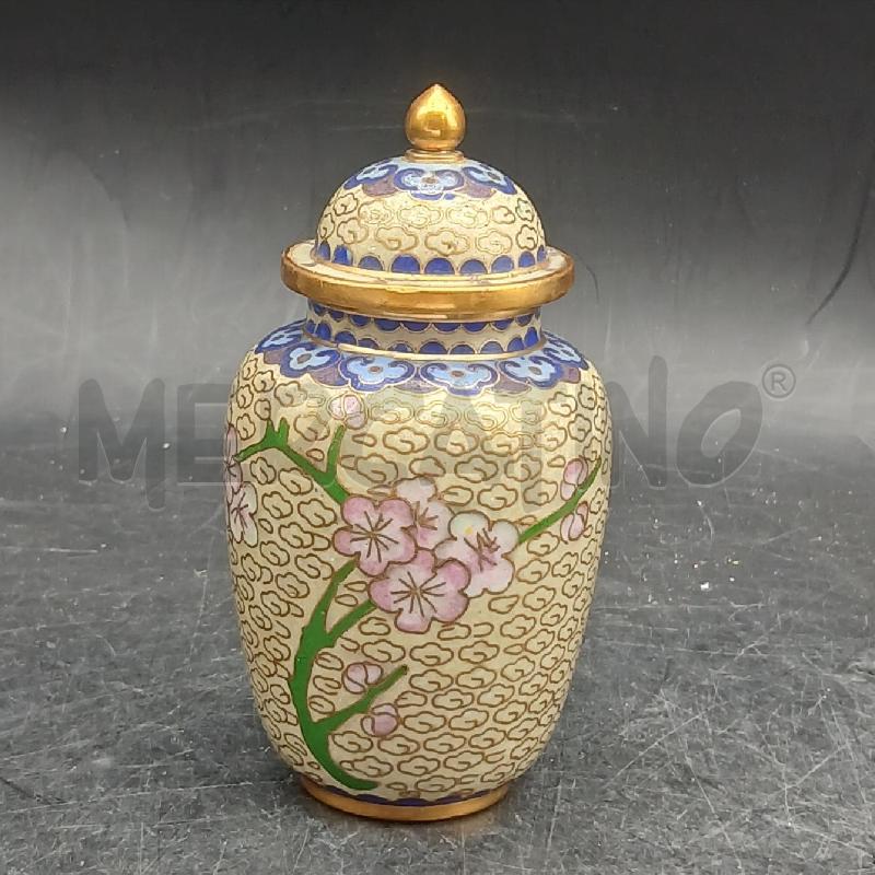 POTICHE PICCOLA CLOISONNE | Mercatino dell'Usato Roma garbatella 1