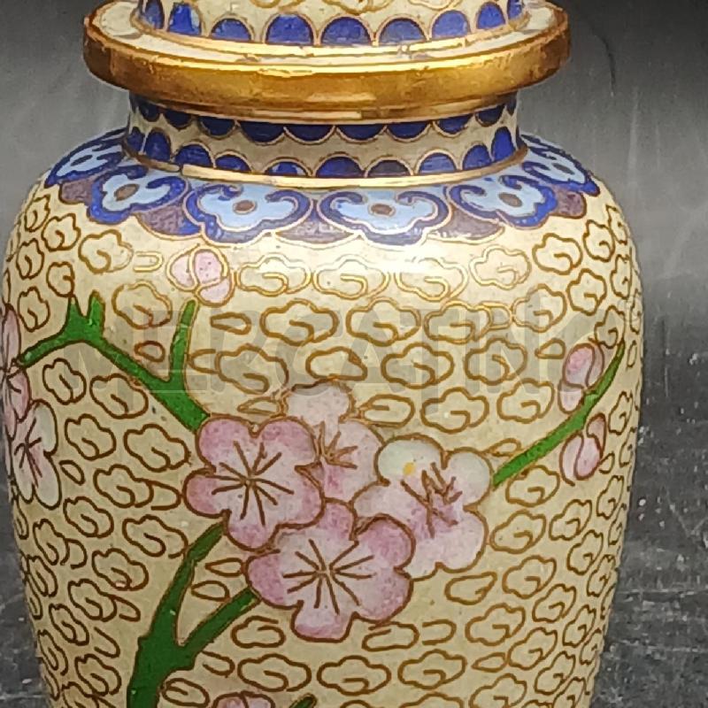 POTICHE PICCOLA CLOISONNE | Mercatino dell'Usato Roma garbatella 2