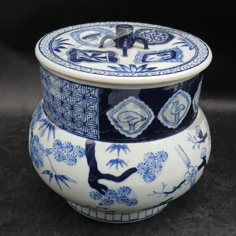 POTICHE VASO ORIENT RAMI COP LARGO | Mercatino dell'Usato Roma garbatella 2