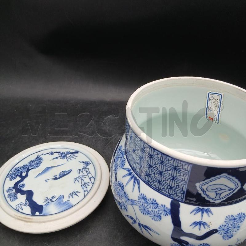 POTICHE VASO ORIENT RAMI COP LARGO | Mercatino dell'Usato Roma garbatella 3