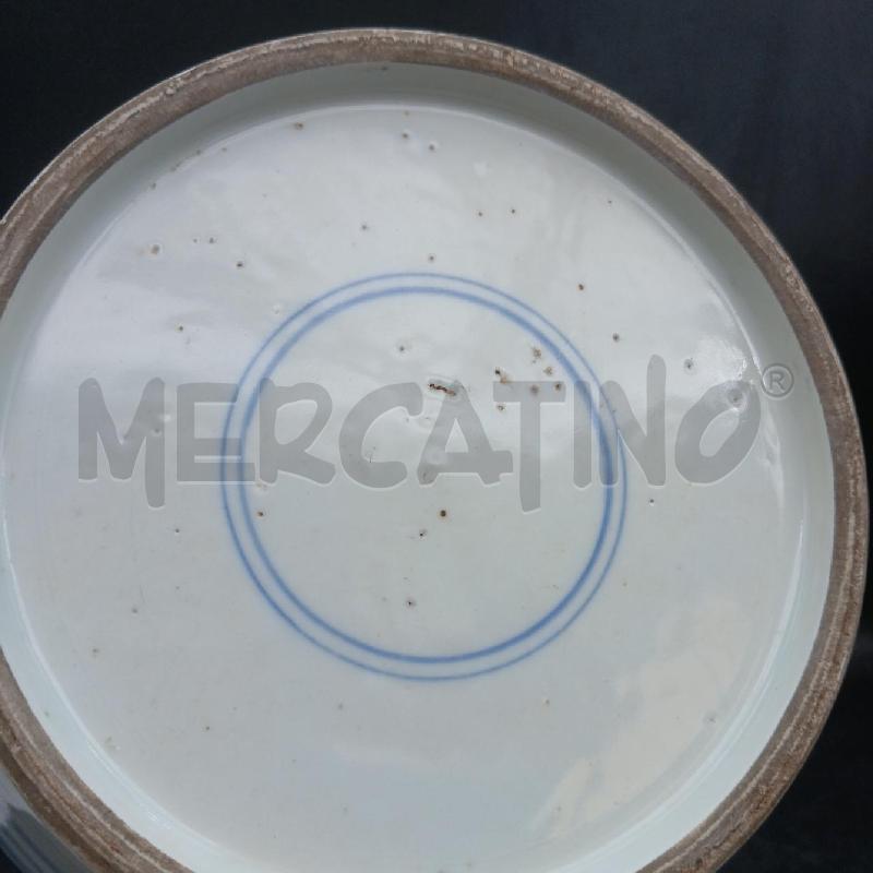 POTICHE VASO ORIEN PAESAGGIO BLU | Mercatino dell'Usato Roma garbatella 4