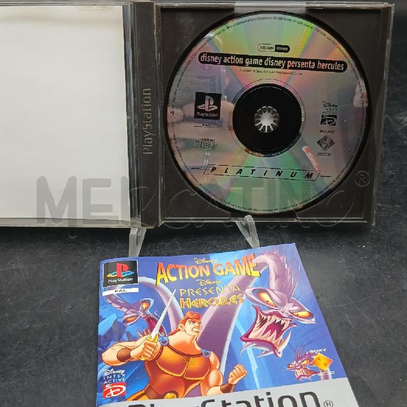 PS1 DISNEY ACTION GAME PRESENTA HERCULES PLATINUM | Mercatino dell'Usato Roma garbatella 4