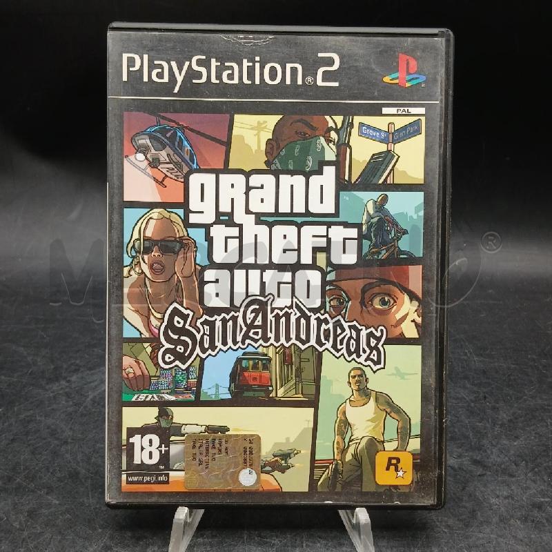 PS2 GRAND THEFT AUTO SAN ANDREAS MAPPA | Mercatino dell'Usato Roma garbatella 1