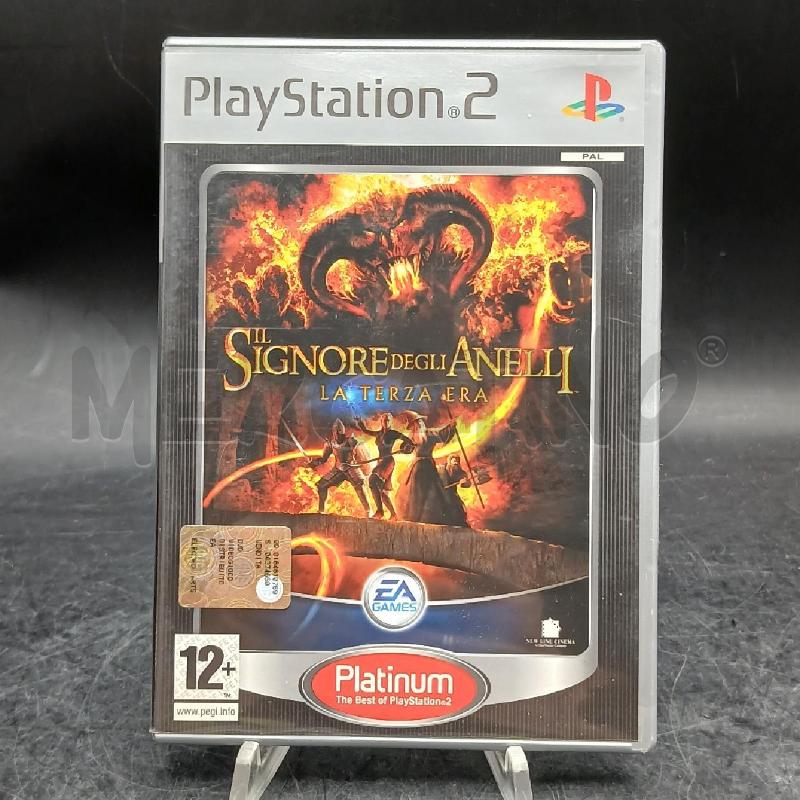 PS2 IL SIGNORE DEGLI ANELLI LA TERZA ERA PLATINUM | Mercatino dell'Usato Roma garbatella 1