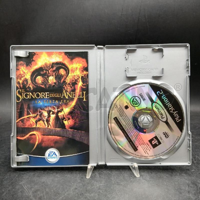 PS2 IL SIGNORE DEGLI ANELLI LA TERZA ERA PLATINUM | Mercatino dell'Usato Roma garbatella 4