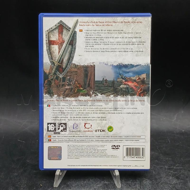PS2 KNIGHTS OF THE TEMPLE II | Mercatino dell'Usato Roma garbatella 2