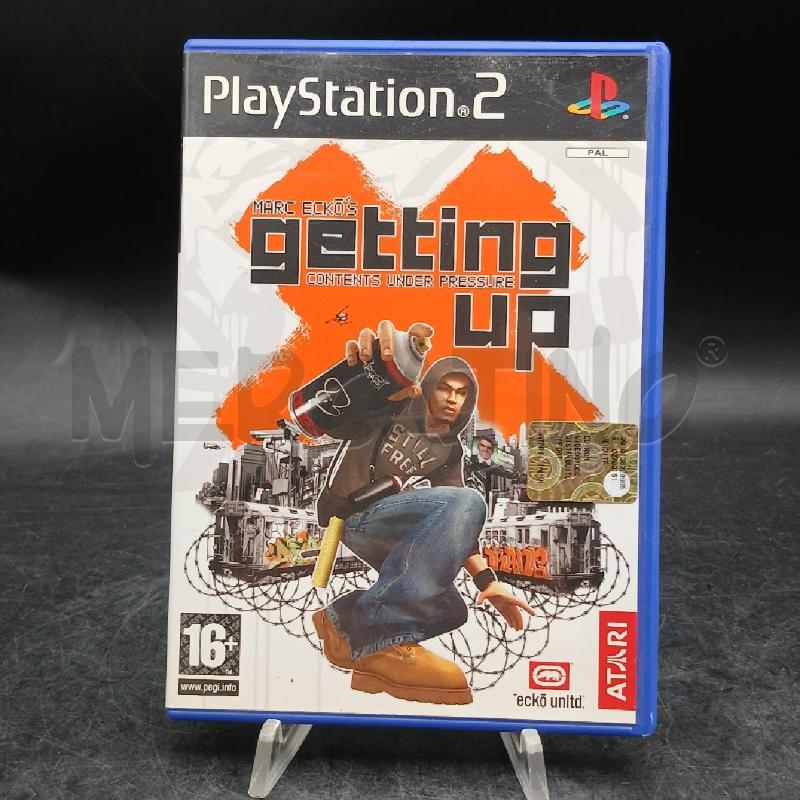 PS2 MARC ECKO'S GETTING UP CONTENTS UNDER PRESSURE NO LIBRETTO | Mercatino dell'Usato Roma garbatella 1