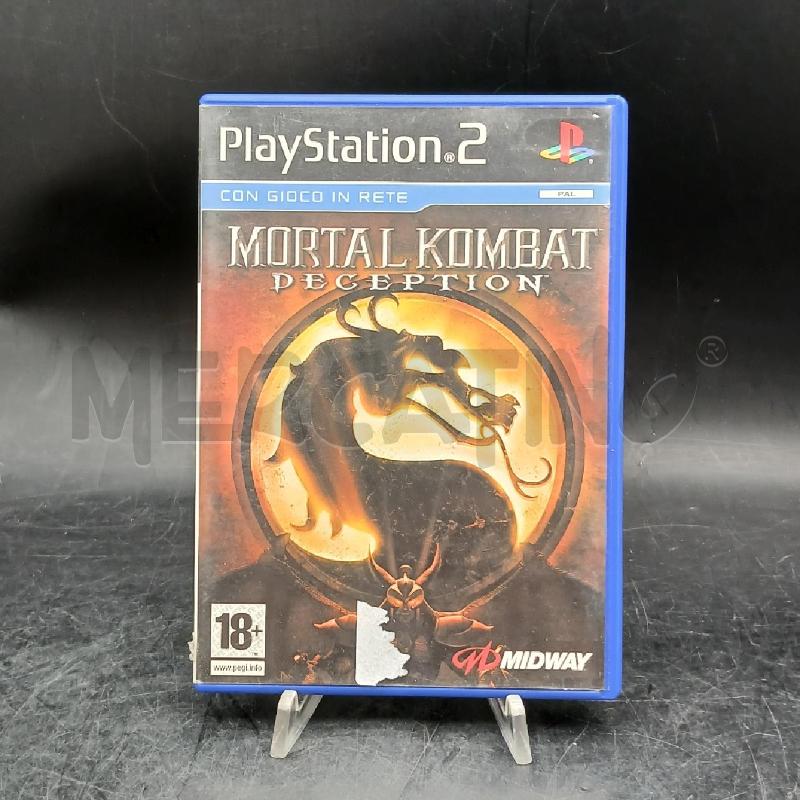 PS2 MORTAL KOMBAT DECEPTION | Mercatino dell'Usato Roma garbatella 1