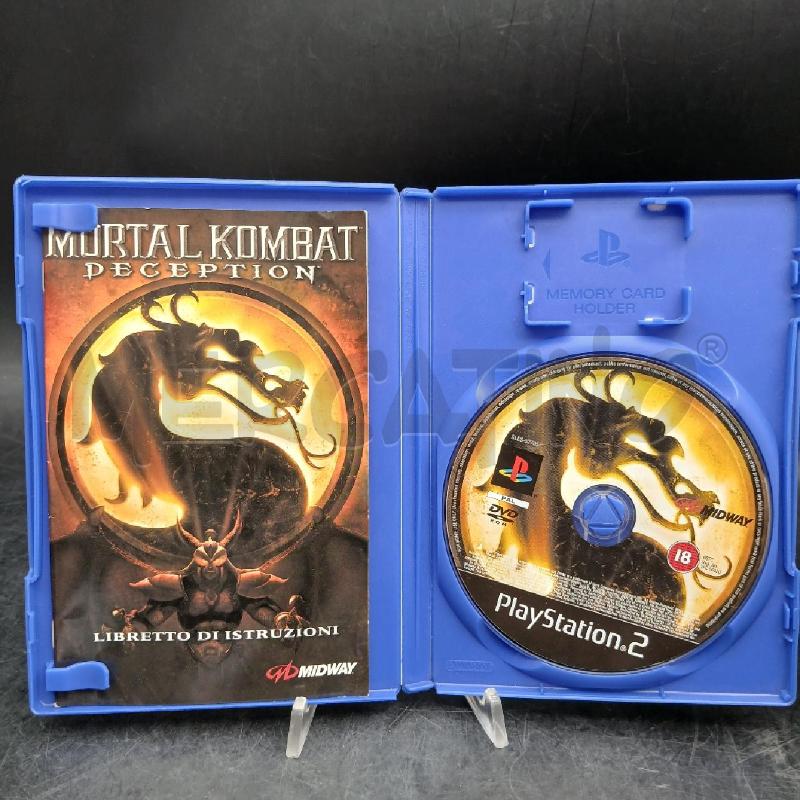 PS2 MORTAL KOMBAT DECEPTION | Mercatino dell'Usato Roma garbatella 4