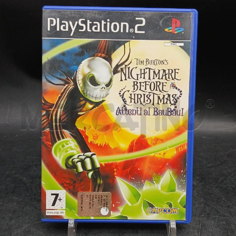 PS2 NIGHTMARE BEFORE CHRISTMAS | Mercatino dell'Usato Roma garbatella 1