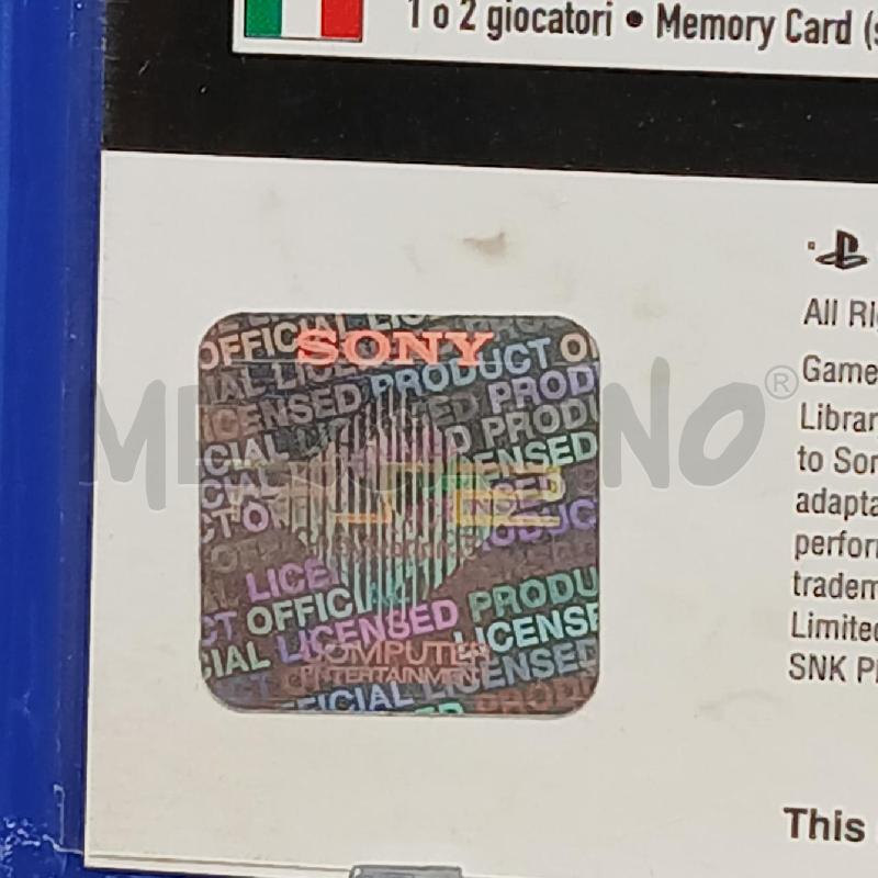 PS2 THE KING OF FIGHTERS 2003 | Mercatino dell'Usato Roma garbatella 3