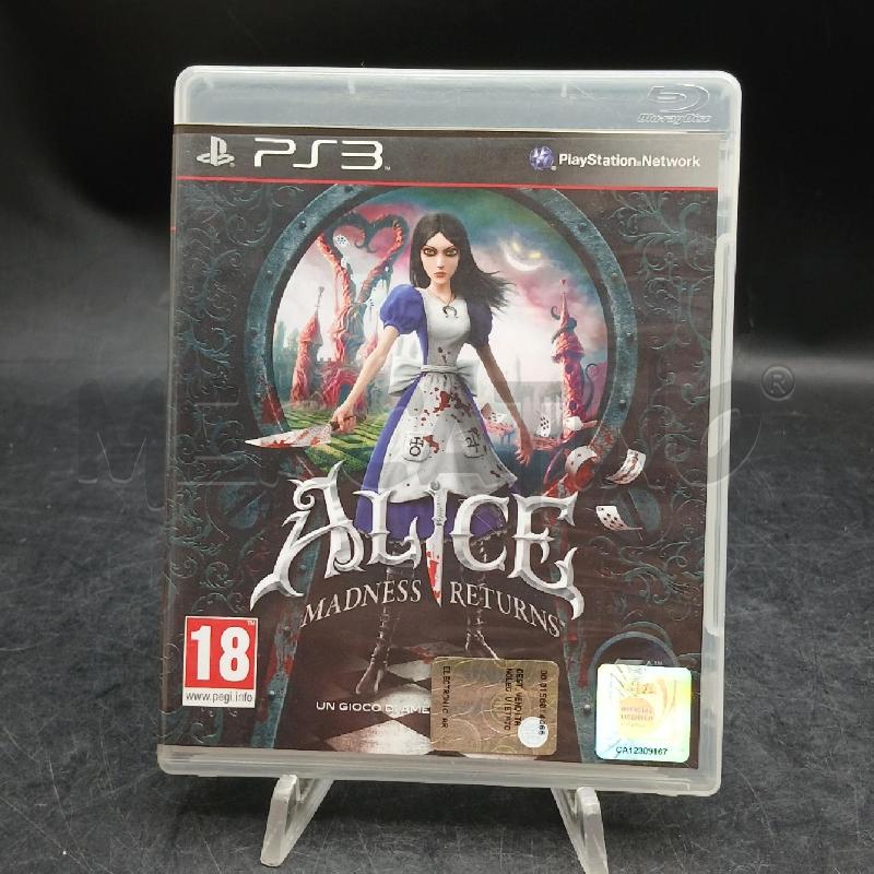 PS3 ALICE MADNESS RETURNS | Mercatino dell'Usato Roma garbatella 1