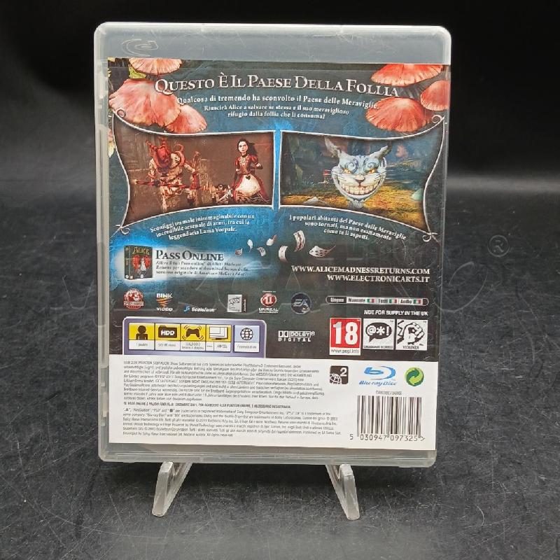 PS3 ALICE MADNESS RETURNS | Mercatino dell'Usato Roma garbatella 3