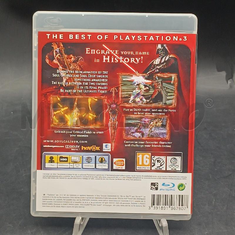 PS3 SOUL ALIBUR 4 | Mercatino dell'Usato Roma garbatella 3