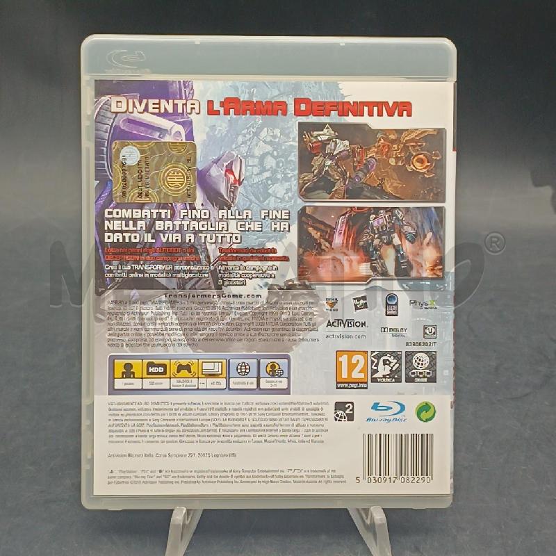 PS3 TRANS FORMERS LA BATTAGLIA PER CYBERTRON | Mercatino dell'Usato Roma garbatella 3