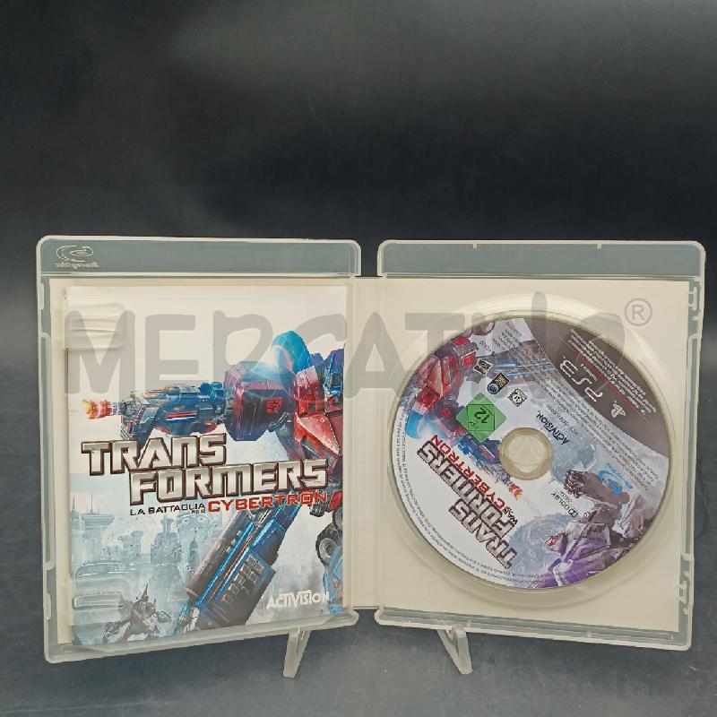 PS3 TRANS FORMERS LA BATTAGLIA PER CYBERTRON | Mercatino dell'Usato Roma garbatella 4