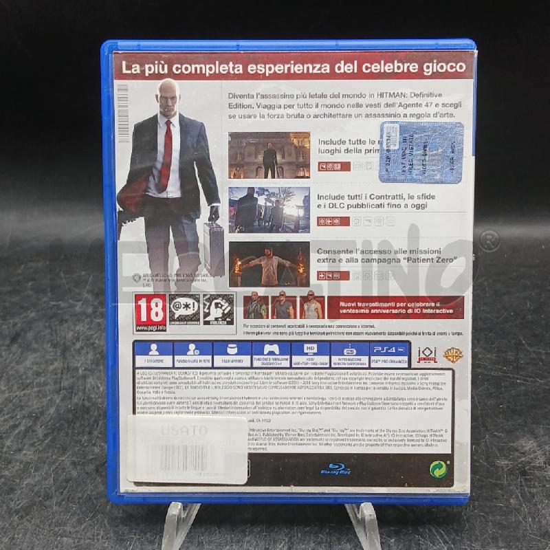PS4 HITMAN DEFINITIVE EDITION | Mercatino dell'Usato Roma garbatella 2