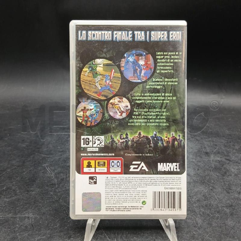 PSP MARVEL NEMESIS L'ASCESA DEGLI ESSERI IMPERFETTI | Mercatino dell'Usato Roma garbatella 3