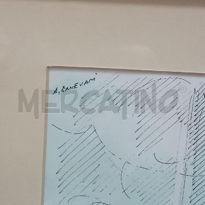 QUADRO A. CANEVARI TECNICA MISTA | Mercatino dell'Usato Roma garbatella 2
