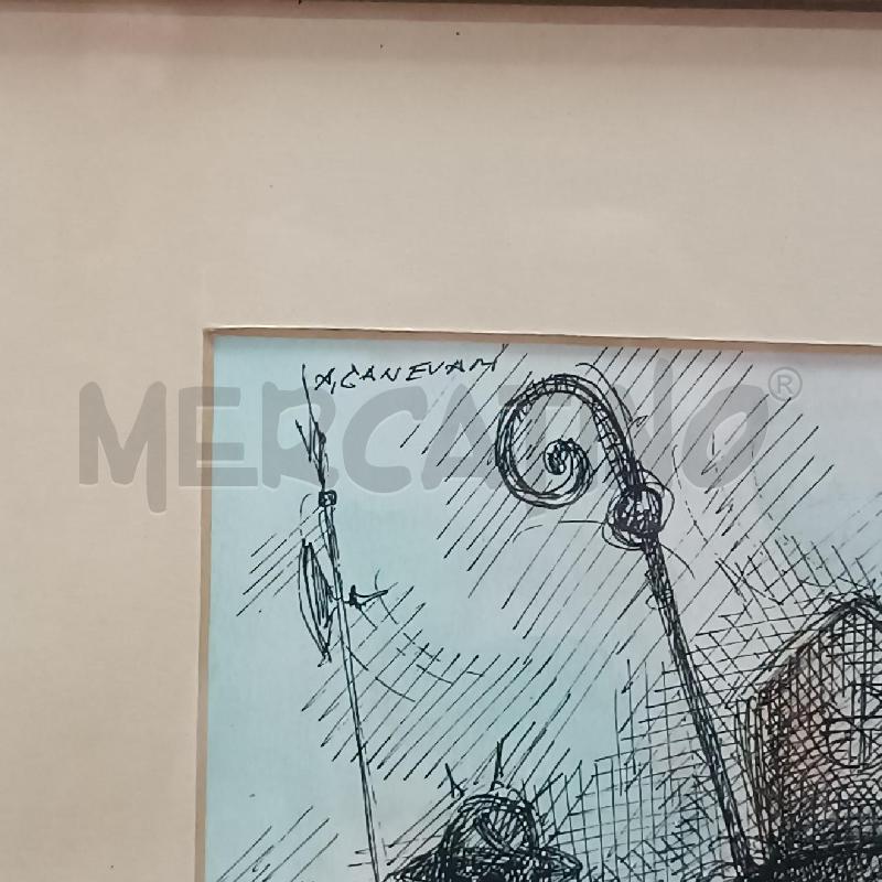 QUADRO A. CANEVARI TECNICA MISTA | Mercatino dell'Usato Roma garbatella 2