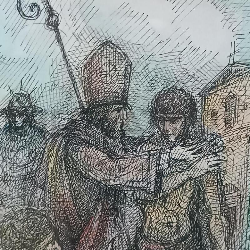 QUADRO A. CANEVARI TECNICA MISTA | Mercatino dell'Usato Roma garbatella 3