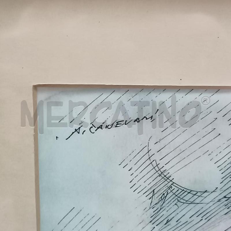 QUADRO A. CANEVARI TECNICA MISTA | Mercatino dell'Usato Roma garbatella 2