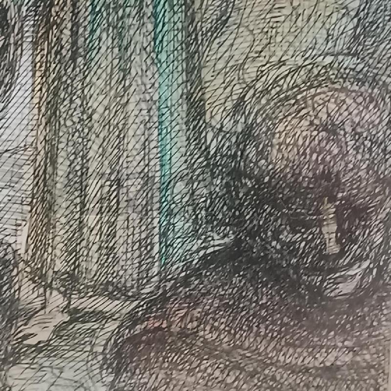 QUADRO A. CANEVARI TECNICA MISTA | Mercatino dell'Usato Roma garbatella 4