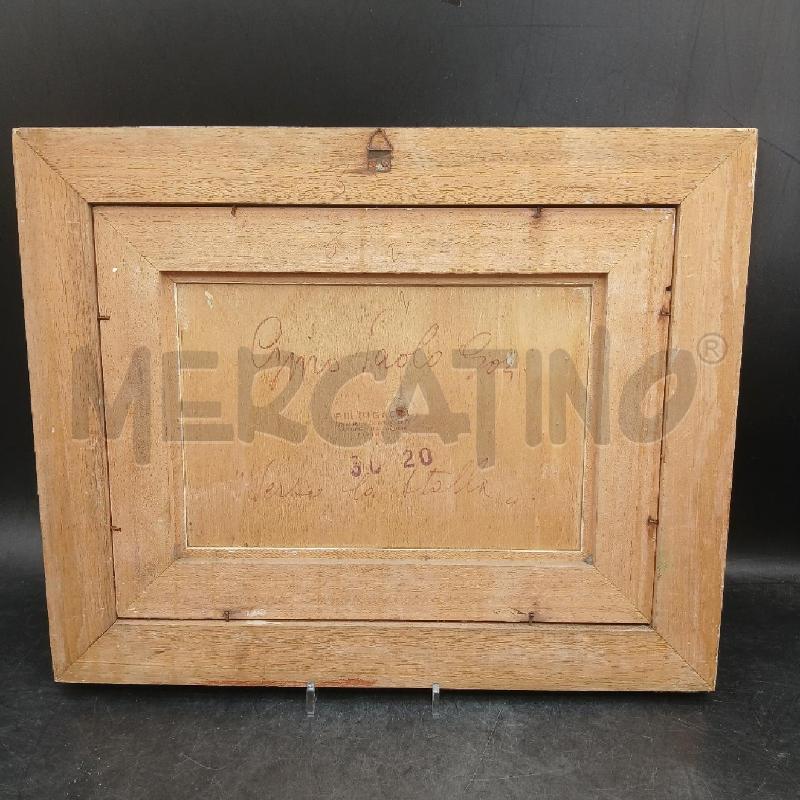 QUADRO CARROZZA GINO PAOLO GORI | Mercatino dell'Usato Roma garbatella 3