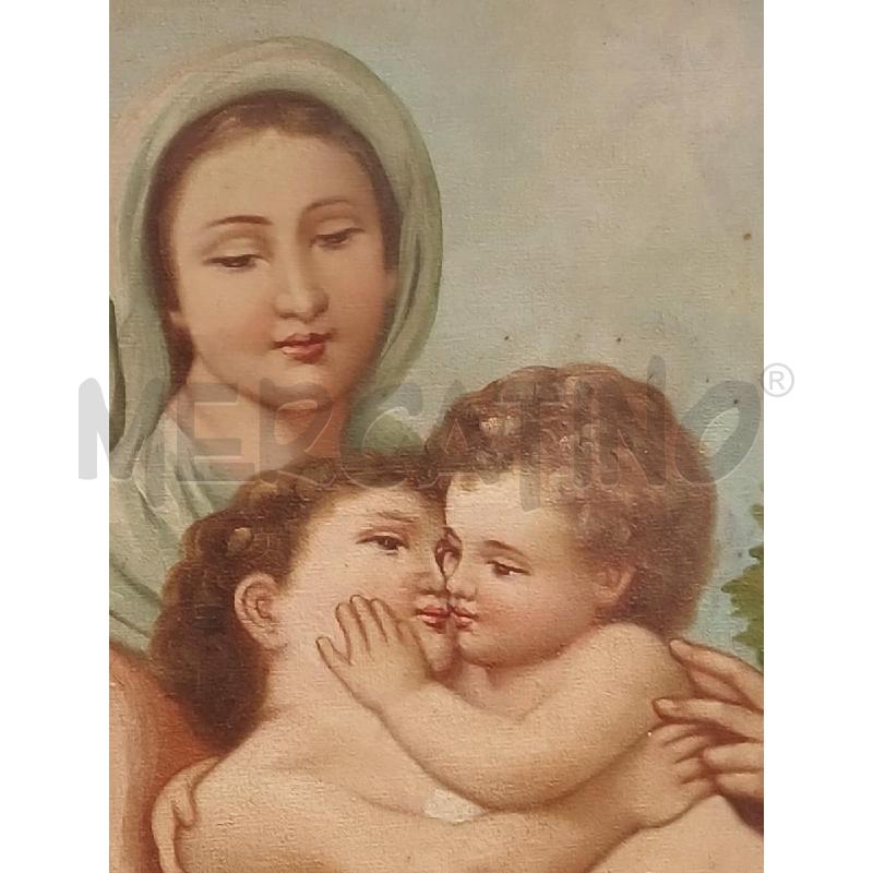 QUADRO C DORATA DONNE CON BAMBINI | Mercatino dell'Usato Roma garbatella 4