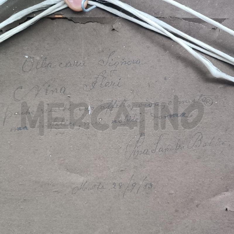 RITRATTO DI DONNA CORNICE FLOREALE DORATA | Mercatino dell'Usato Roma garbatella 5