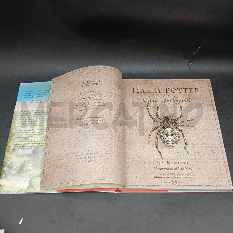 ROWLING E LA CAMERA DEI SEGRETI ILLUSTRAZIONI | Mercatino dell'Usato Roma garbatella 3