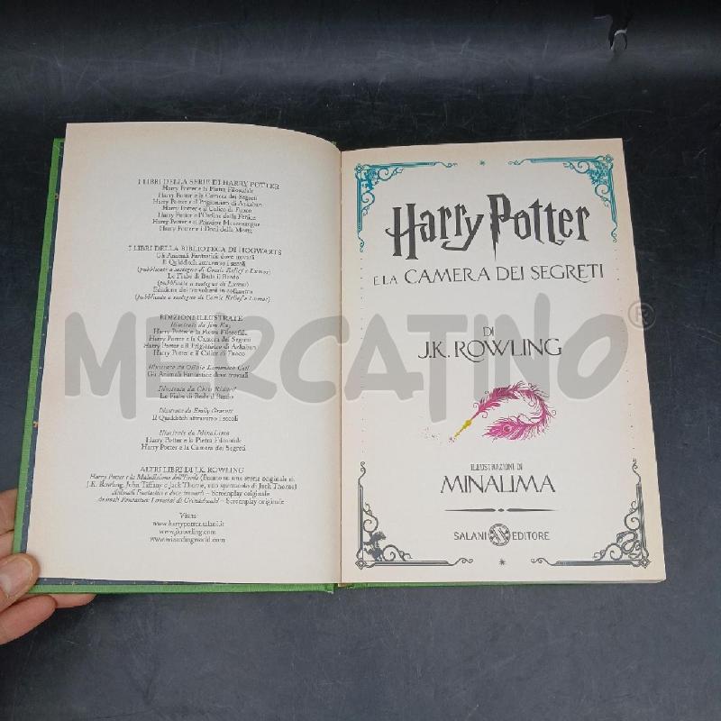 ROWLING LA CAMERA DEI SEGRETI ILLUSTRAZIONI | Mercatino dell'Usato Roma garbatella 3