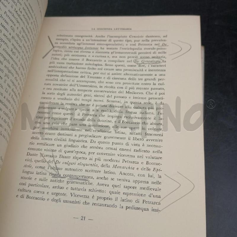 S. BATTAGLIA LA COSCIENZA LETTERARIA DEL MEDIOEVO SCRITTO | Mercatino dell'Usato Roma garbatella 4