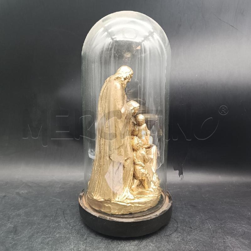 SACRA FAMIGLIA TERRACOTTA CAMPANA VETRO | Mercatino dell'Usato Roma garbatella 3