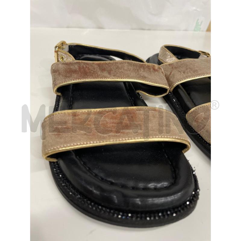 SANDALI DONNA BALENCIAGA BEIGE  | Mercatino dell'Usato Roma garbatella 2