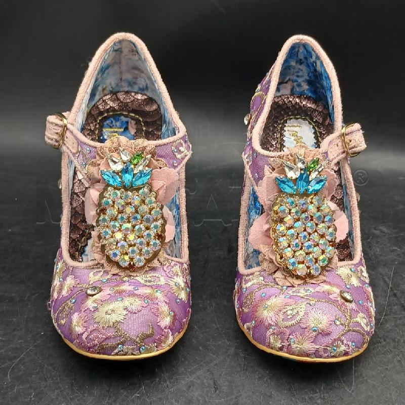 SANDALI DONNA IRREGOLAR CHOICE LILLA STRASS | Mercatino dell'Usato Roma garbatella 2
