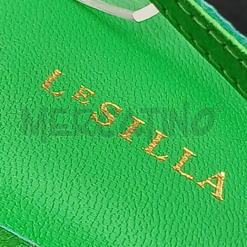 SANDALI DONNA LE SILLA VERDE RASO  | Mercatino dell'Usato Roma garbatella 4