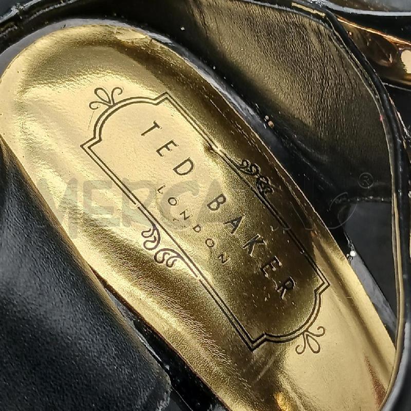 SANDALI DONNA TED BAKER NERO VERNICE  | Mercatino dell'Usato Roma garbatella 4