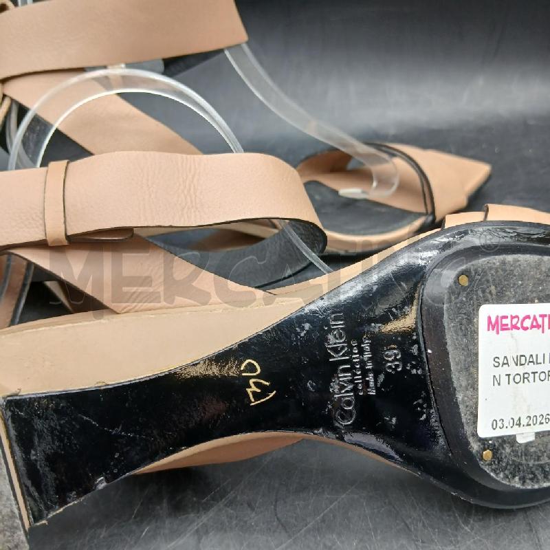 SANDALI D CALVIN KLEIN TORTORA  | Mercatino dell'Usato Roma garbatella 5