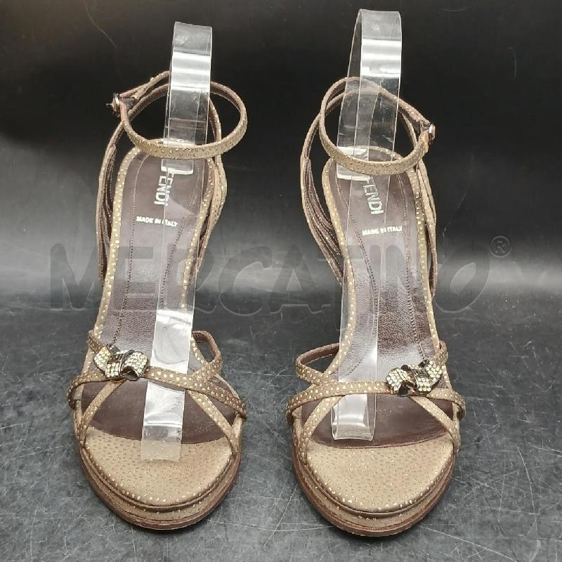 SANDALI D FENDI VERDE DET  | Mercatino dell'Usato Roma garbatella 2