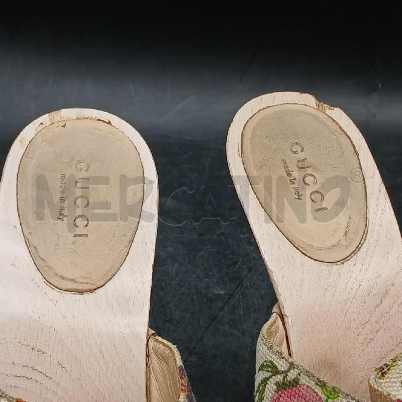 SANDALI D GUCCI DET FIORI  | Mercatino dell'Usato Roma garbatella 3