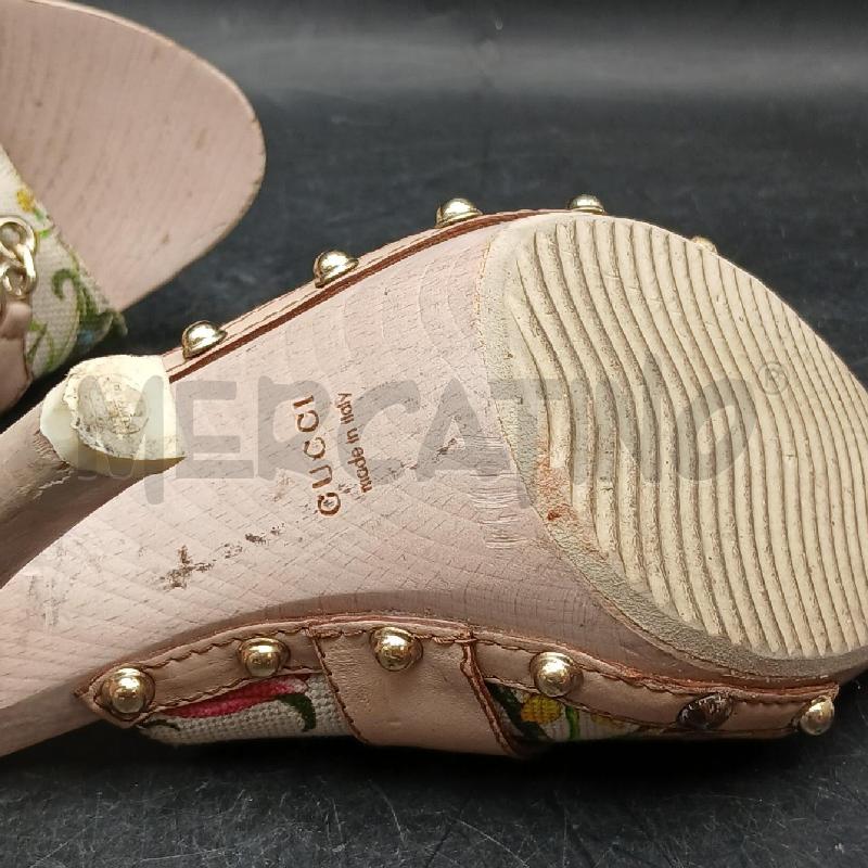 SANDALI D GUCCI DET FIORI  | Mercatino dell'Usato Roma garbatella 5