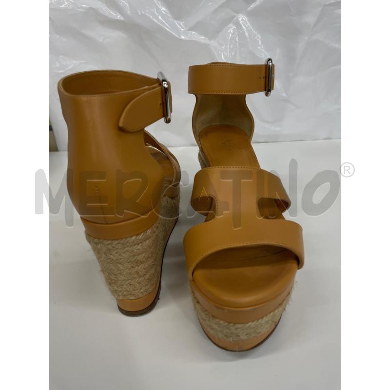 SANDALI D HERMES BEIGE  | Mercatino dell'Usato Roma garbatella 3