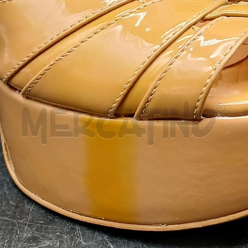 SANDALI D LUIZA BARCELO BEIGE  | Mercatino dell'Usato Roma garbatella 2