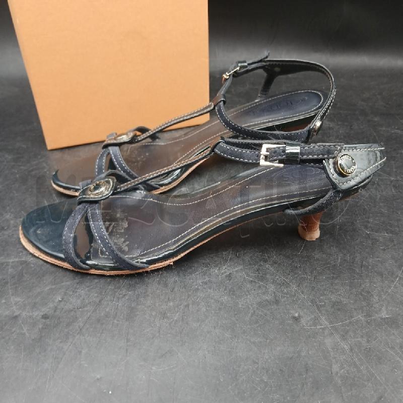 SANDALI D TOD'S BLU  | Mercatino dell'Usato Roma garbatella 3