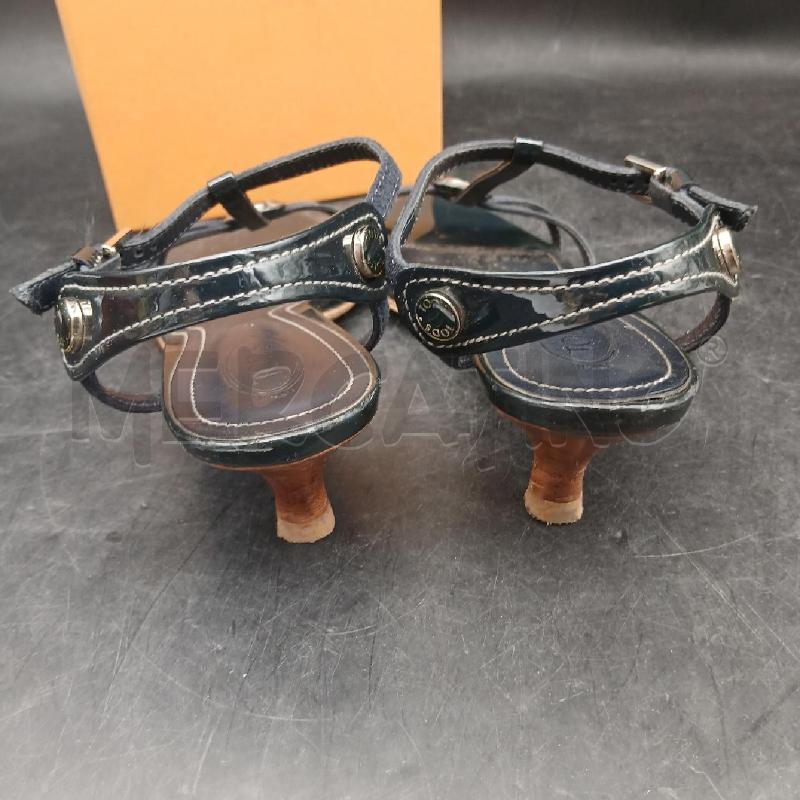 SANDALI D TOD'S BLU  | Mercatino dell'Usato Roma garbatella 4