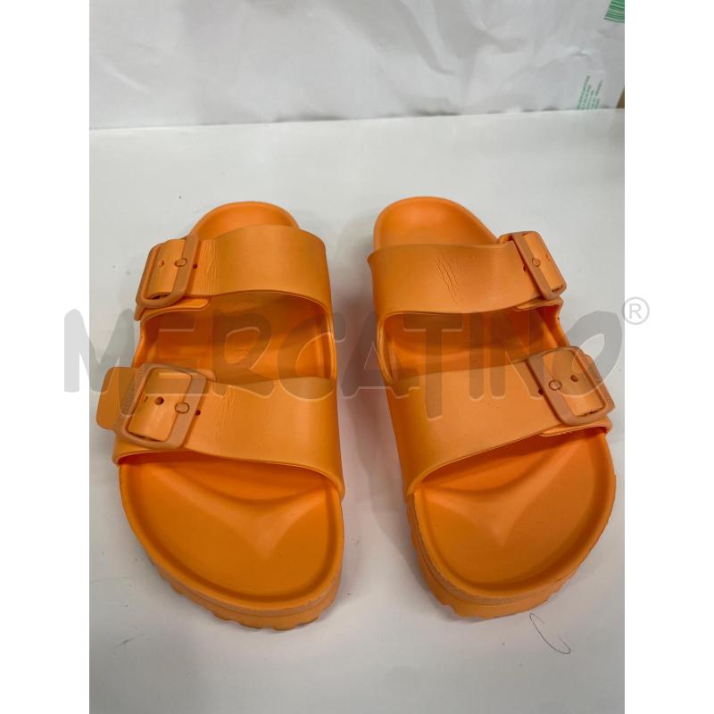 SANDALI  BIRKENSTOCK ARANCIONE  | Mercatino dell'Usato Roma garbatella 1