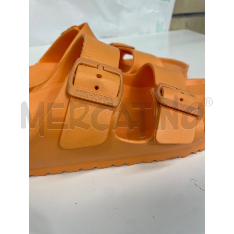 SANDALI  BIRKENSTOCK ARANCIONE  | Mercatino dell'Usato Roma garbatella 3